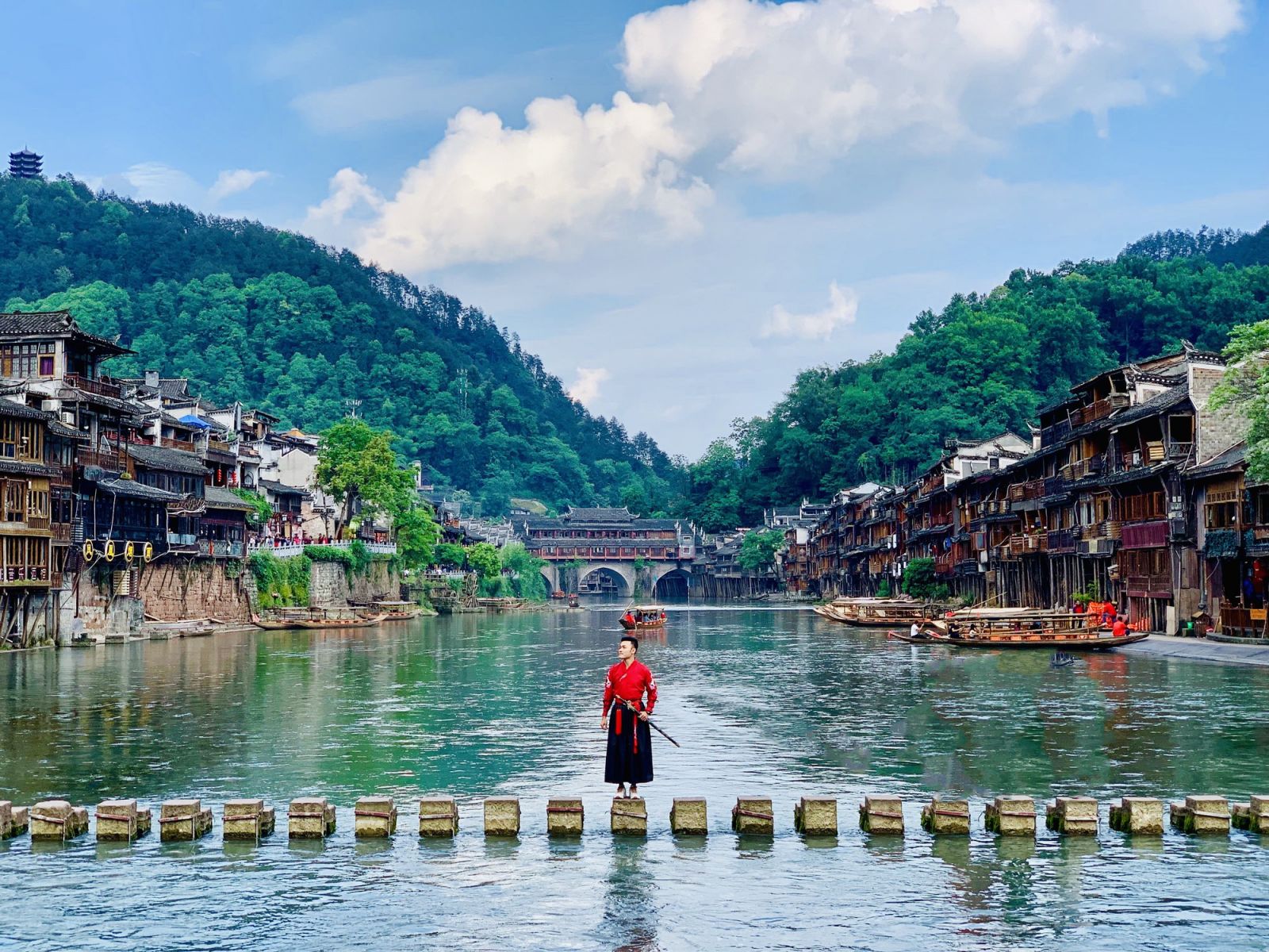 Cầu đá nhảy