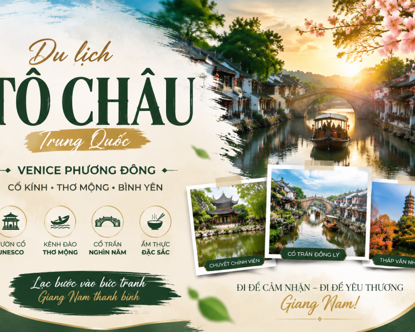#Du Lịch [Tô Châu] Trung Quốc | Khám Phá Vẻ Đẹp Giang Nam Cổ Kính